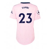 Arsenal Albert Sambi Lokonga #23 Fotballklær Tredjedrakt Dame 2022-23 Kortermet